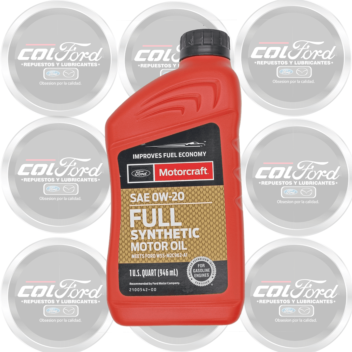 Aceite Ford Motorcraft SAE 0W20 Full Sintético