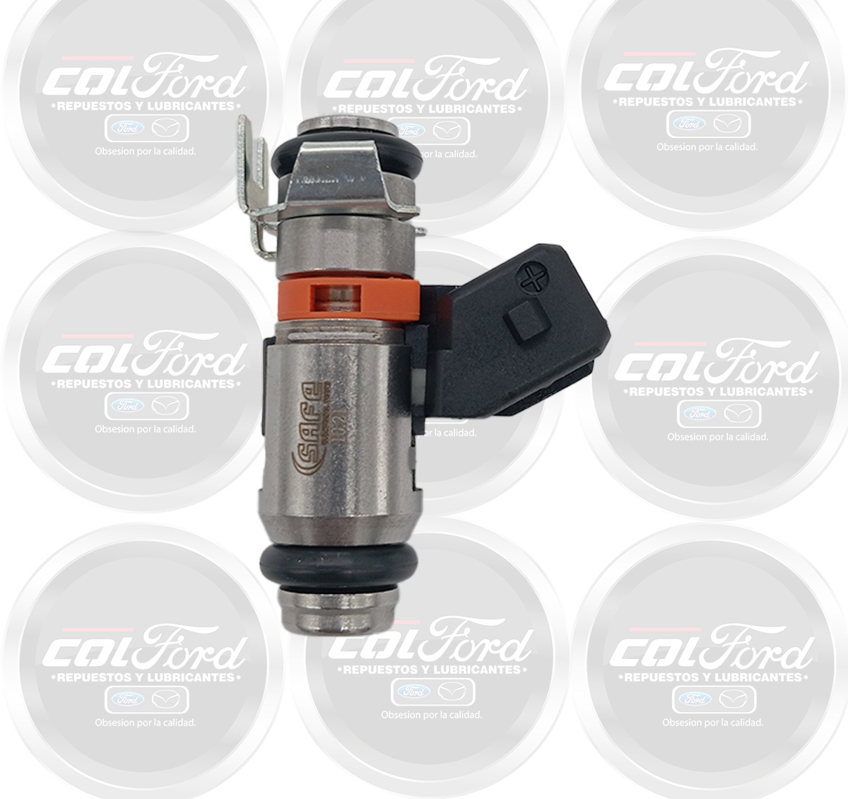 INYECTOR DE COMBUSTIBLE FORD FIESTA 1.6 Y FORD ECOSPORT MARCA SAFE.