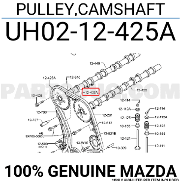 Polea EJE Levas Mazda BT50 3.2 KAVASH
