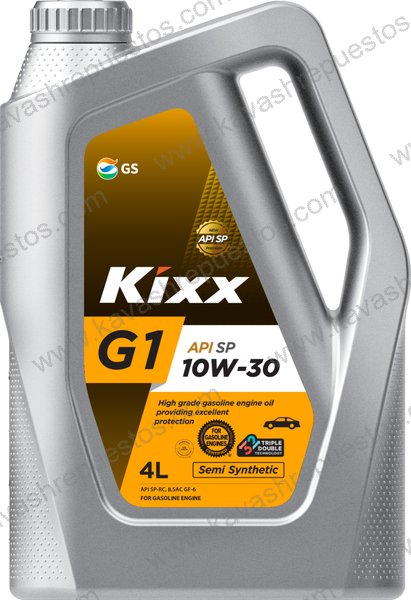 Aceite Kixx Semisintético 10W30 Galón Semi SQ L2187440E1 - Aceite Kixx KAVASH Cali
