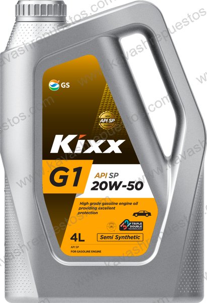 Aceite Kixx Semisintético 20W50 Galón Semi SP L2158440E1 - Aceite Kixx KAVASH Cali
