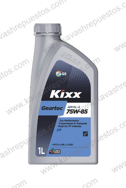 Aceite Kixx Transmisión Mecánica 75W85 Cuarto GL4 L2717AL1E1 - Aceite Kixx KAVASH Cali