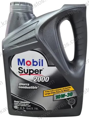 Aceite Mobil Semisintético 10W30 SUPER 2000 GALON KVH-MOB-03 - Aceite Mobil KAVASH Cali