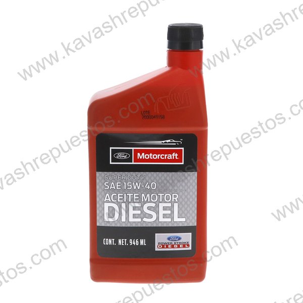 Aceite Motorcraft Diésel / Dual 15W40 1/4 CI-4 CI4SAEQT15W40 - Aceite Motorcraft KAVASH Cali