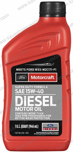 Aceite Motorcraft Diésel / Dual 15W40 1/4 CK-4 XO15W40QSDF - Aceite Motorcraft KAVASH Cali