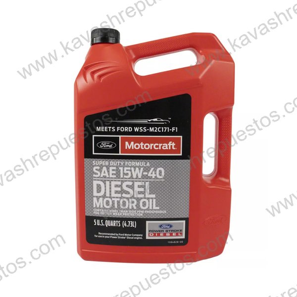 Aceite Motorcraft Diésel / Dual 15W40 Galón 5/4 CK-4 XO15W405Q3SD - Aceite Motorcraft KAVASH Cali