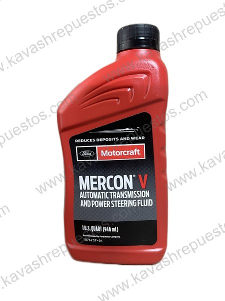 Aceite Motorcraft Transmisión Automática Mercon V 1/4 XT5QMC - Aceite Motorcraft KAVASH Cali