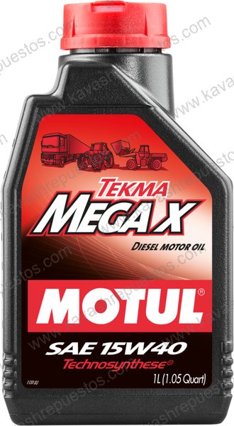 Aceite Motul Diésel / Dual 15W40 MOTUL TEKMA DIESEL CI4 CUARTO SEMI 114197 - Aceite Motul KAVASH Cali