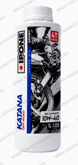 Aceite Motul Moto Full Sintético 10W40 IPONE KATANA MOTO CUARTO FULL 801021 - Aceite Motul Moto KAVASH Cali