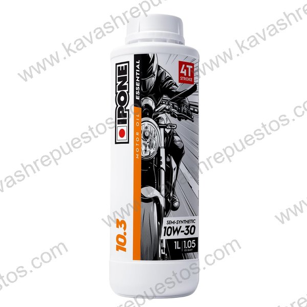 Aceite Motul Moto Semisintético 10W30 IPONE 10.3 MOTO CUARTO SEMI NARANJA 801078 - Aceite Motul Moto KAVASH Cali