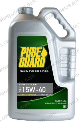 Aceite Pureguard Diésel / Dual 15W40 Galón CI-4 P0933U - Aceite Pureguard KAVASH Cali