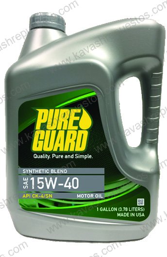 Aceite Pureguard Diésel / Dual 15W40 Galón CK-4 P1518U - Aceite Pureguard KAVASH Cali