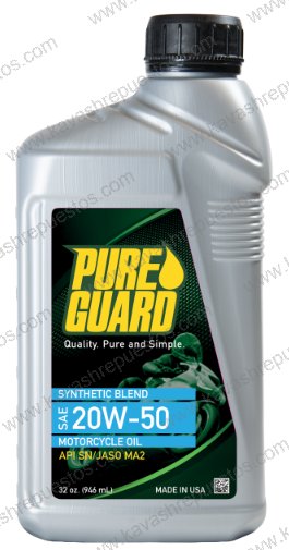 Aceite Pureguard Mineral 20W50 CH-4/SL 1/4 Dual P251U - Aceite Pureguard KAVASH Cali
