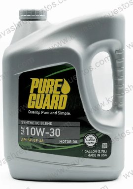 Aceite Pureguard Semisintético 10W30 SP/GF-6A Galón P292 - Aceite Pureguard KAVASH Cali
