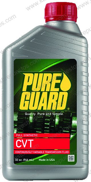Aceite Pureguard Transmisión Automática CVTS Full Sintético 1/4 P1259U - Aceite Pureguard KAVASH Cali