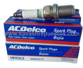 Bujía Chevrolet Spark 1.0 2004-2017 | Chevrolet Aveo 1.4 2006-2016 | Chevrolet Aveo 1.6 2006-2016 | Chevrolet Optra 1.4 2004-2012 | Chevrolet Optra 1.6 2004-2012 | Renault Logan 1.6 2005-2020 | Renault Clio 1.6 2001-2016 | Renault Megane 1.6 1999-2009 | Mazda Allegro 1.6 1995-2008 | Mazda 626 2.0 1993-2005 | Hyundai Atos 1.0 2000-2012 | Hyundai Getz 1.4 2003-2011 | Hyundai Accent 1.5 1998-2011 | Nissan Sentra 1.6 1995-2012 - ACDELCO MFR3LS | KAVASH Repuestos Cali