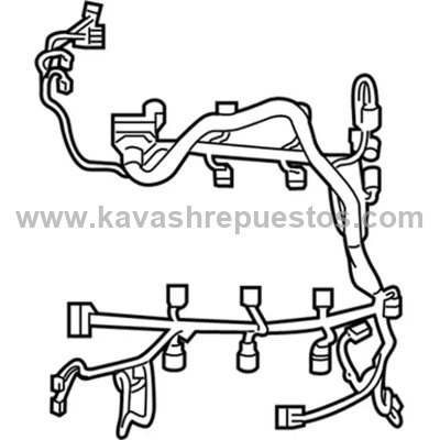 Cableado Motor Ford Edge 3.5 2007-2014 - FOMOCO BU5Z12A581T | KAVASH Repuestos Cali