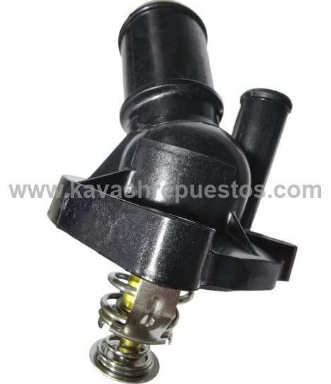Carcaza Termostato corta con Pera Ford Ecosport 2.0 | Mazda 3 2.0 2004-2014 | Mazda 3 2.0 allnew 2010-2014| Mazda 5 2.0 2006-2011 | Mazda 6 2.0 2003-2008 | Mazda CX7 2.3 2007-2011 - MAZDA 46081 | KAVASH Repuestos Cali