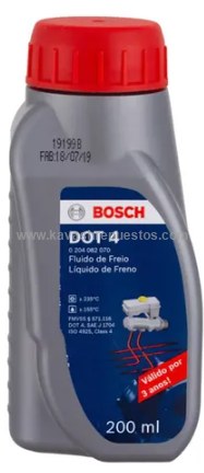 Liquido freno 200ML Bosch - BOSCH FL408105 | KAVASH Repuestos Cali