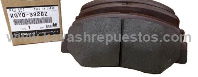 Pastillas delanteras Mazda CX5 2.0 2021-2026 - MAZDA KGY03328Z | KAVASH Repuestos Cali