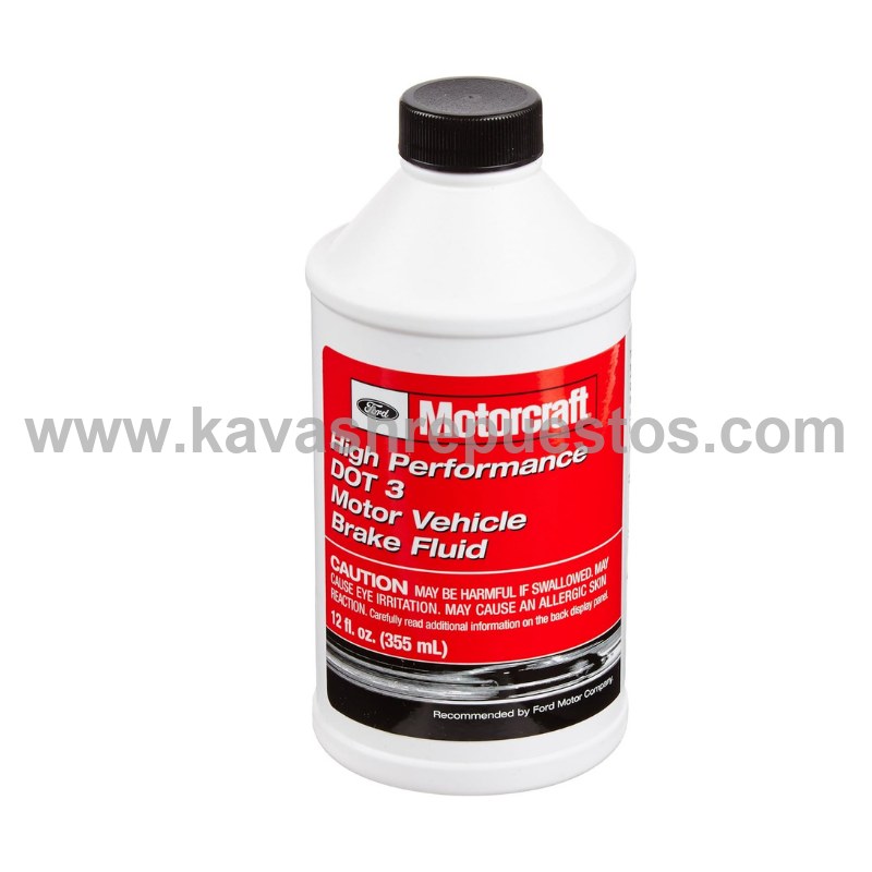 Liquido de freno 355ML DOT3 - MOTORCRAFT PM1C | KAVASH Repuestos Cali