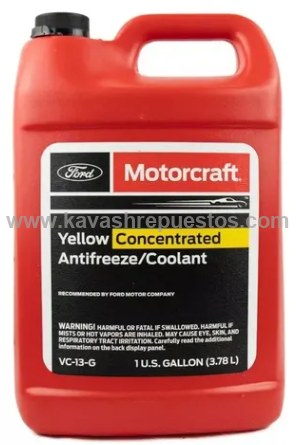Refrigerante Amarillo Concentrado Motorcraft - MOTORCRAFT VC7BM | KAVASH Repuestos Cali