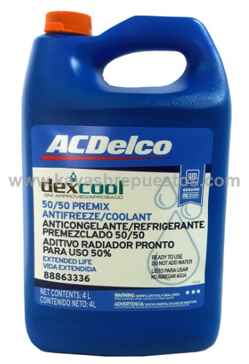 Refrigerante Naranja ACDelco - ACDELCO 88863336 | KAVASH Repuestos Cali