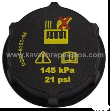Tapa Tarro de Agua Ford Fiesta 1.6 2011-2020 | Ford Ecosport 2,0 2013-2018 | Ford Escape 2.0 2013-2020 | Mazda 3 2.0 2004-2014 - OSSCA 0907664111 | KAVASH Repuestos Cali